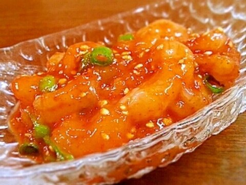 甘エビでケジャン風 ピリ辛トロン レシピ 作り方 By Necomanma 楽天レシピ 甘エビでケジャン風 ピリ辛トロン レシピ 作り方 By Necomanma 楽天レシピ